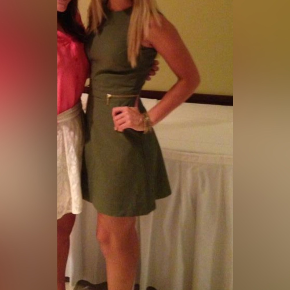 H&M green dress